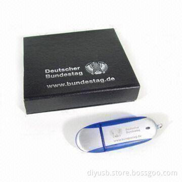 USB Flash Drive, Up to 16GB Capacity, 8Mbps Writing/14Mbps Reading Speed, 10-year Data Retention